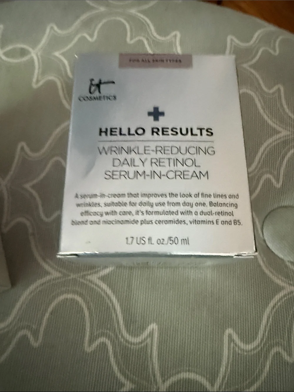 It cosmetics  Secret Sauce  and Hello Results New